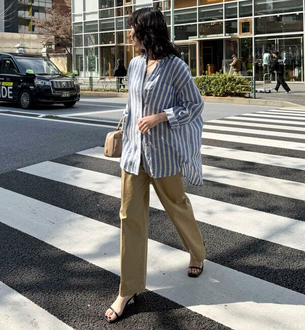 fredy emue「チノマーベルトパンツ」|チノ|