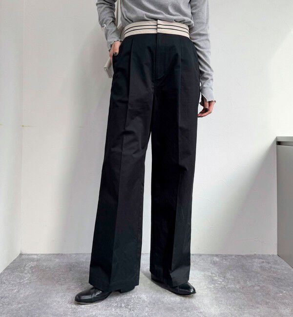 fredy emue「チノマーベルトパンツ」|チノ|