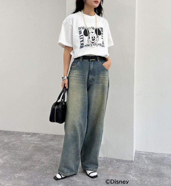 fredy emue「【GOOD ROCK SPEED/グッドロックスピード】Disney Mickey半袖Tシャツ」|Tシャツ・カットソー|
