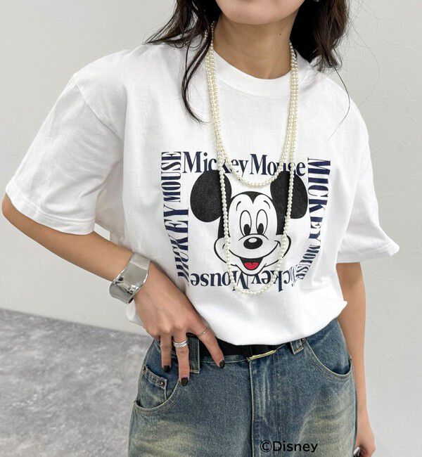 fredy emue「【GOOD ROCK SPEED/グッドロックスピード】Disney Mickey半袖Tシャツ」|Tシャツ・カットソー|