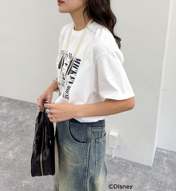 fredy emue「【GOOD ROCK SPEED/グッドロックスピード】Disney Mickey半袖Tシャツ」|Tシャツ・カットソー|