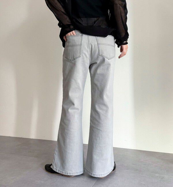 fredy emue「【haru企画】フレアデニムパンツ」|デニム|