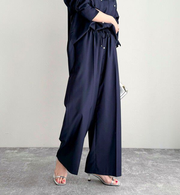 fredy emue「《セットアップ対応》TRイージーストレートパンツ」|チノ|