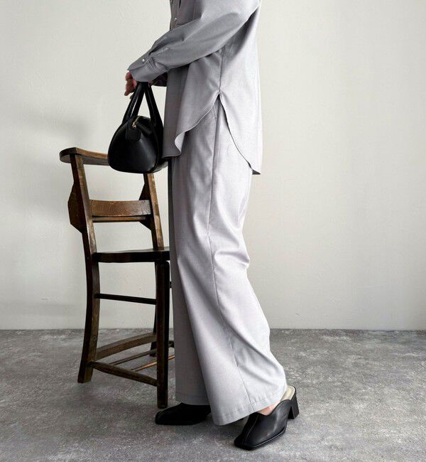 fredy emue「《セットアップ対応》TRイージーストレートパンツ」|チノ|