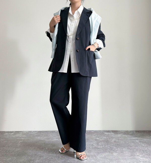 fredy emue「FR刺繍オックスコンパクトシャツ」|シャツ・ブラウス|