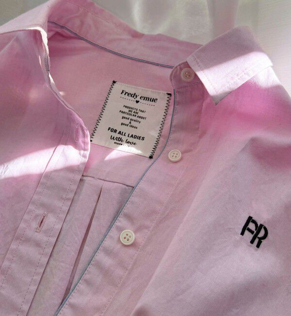 fredy emue「FR刺繍オックスコンパクトシャツ」|シャツ・ブラウス|