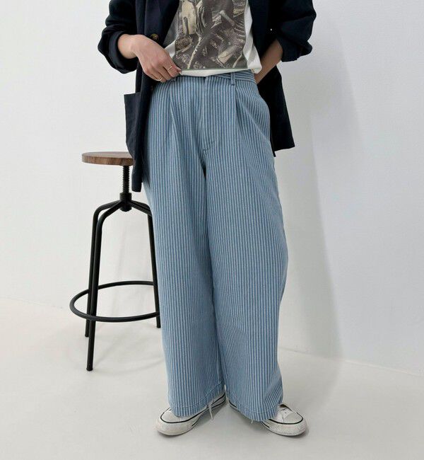 fredy emue「【GEVACO/ゲバコ】《セットアップ対応》タックロングパンツ」|チノ|