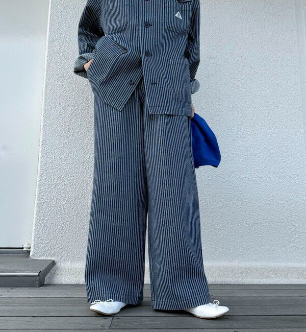 fredy emue「【GEVACO/ゲバコ】《セットアップ対応》タックロングパンツ」|チノ|