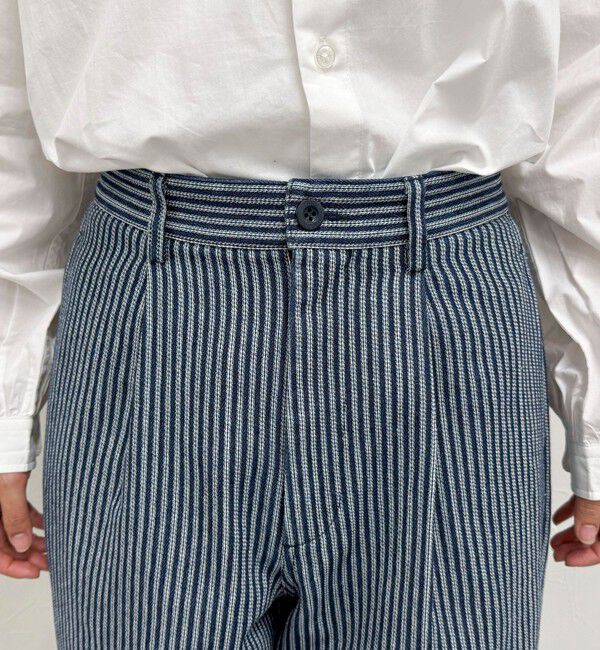 fredy emue「【GEVACO/ゲバコ】《セットアップ対応》タックロングパンツ」|チノ|