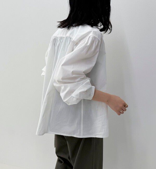 fredy emue「【GEVACO/ゲバコ】バンドカラーロングスリーブシャツ」|シャツ・ブラウス|