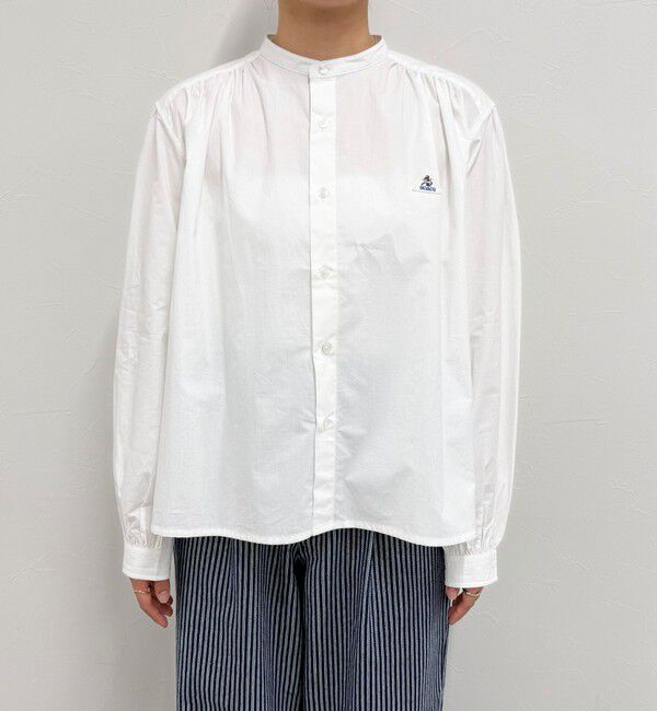 fredy emue「【GEVACO/ゲバコ】バンドカラーロングスリーブシャツ」|シャツ・ブラウス|