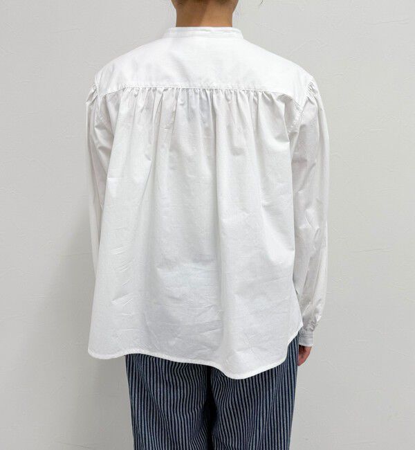 fredy emue「【GEVACO/ゲバコ】バンドカラーロングスリーブシャツ」|シャツ・ブラウス|