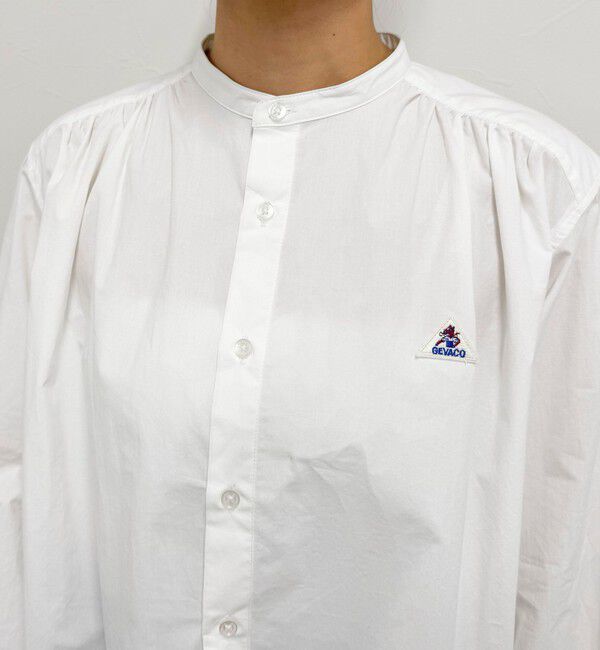 fredy emue「【GEVACO/ゲバコ】バンドカラーロングスリーブシャツ」|シャツ・ブラウス|