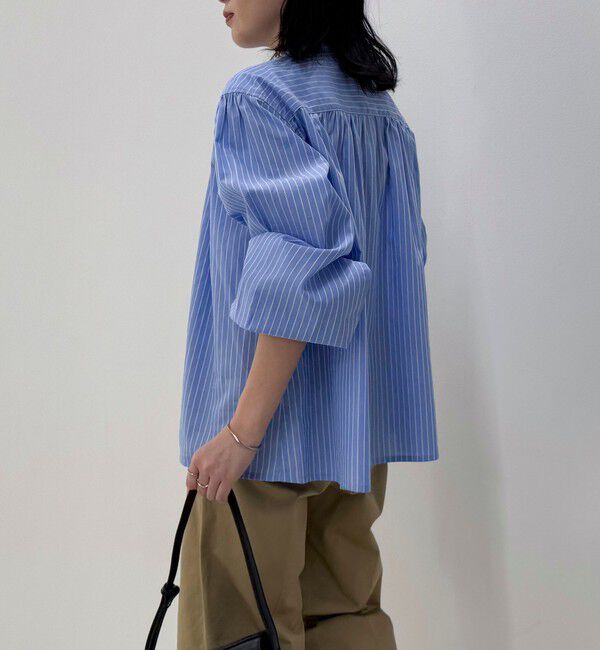 fredy emue「【GEVACO/ゲバコ】バンドカラーロングスリーブシャツ」|シャツ・ブラウス|