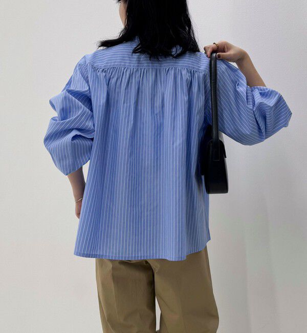 fredy emue「【GEVACO/ゲバコ】バンドカラーロングスリーブシャツ」|シャツ・ブラウス|