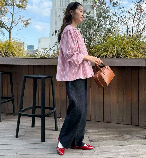 fredy emue「【GEVACO/ゲバコ】バンドカラーロングスリーブシャツ」|シャツ・ブラウス|