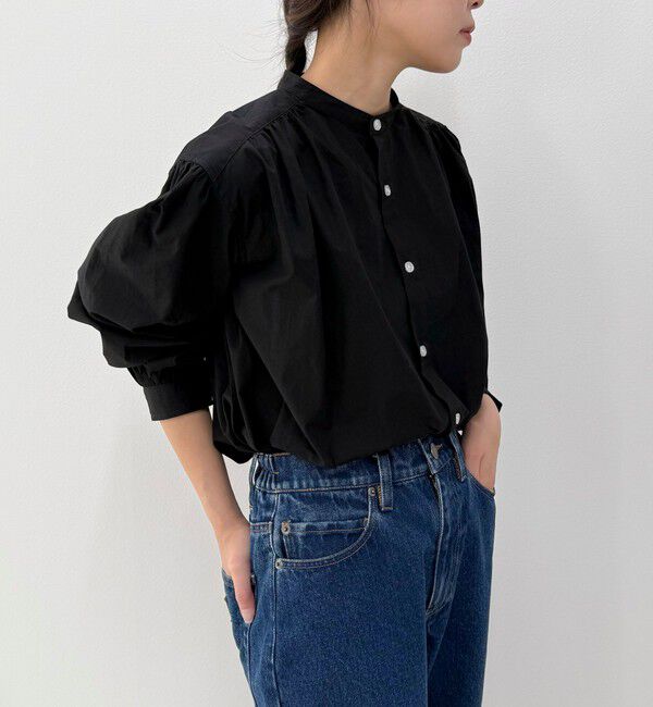 fredy emue「【GEVACO/ゲバコ】バンドカラーロングスリーブシャツ」|シャツ・ブラウス|