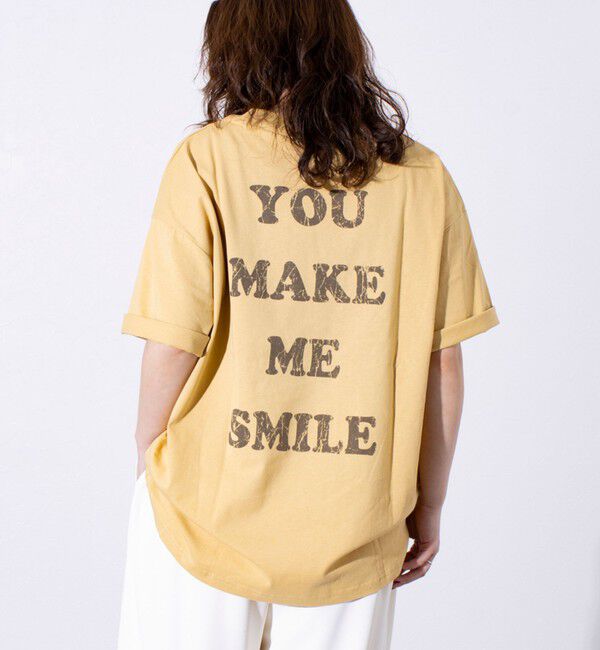 GLOSTER「【Disney】【TOM&JERRY】ピグメント/ラグランスリーブ プリントTシャツ 」|Tシャツ・カットソー|