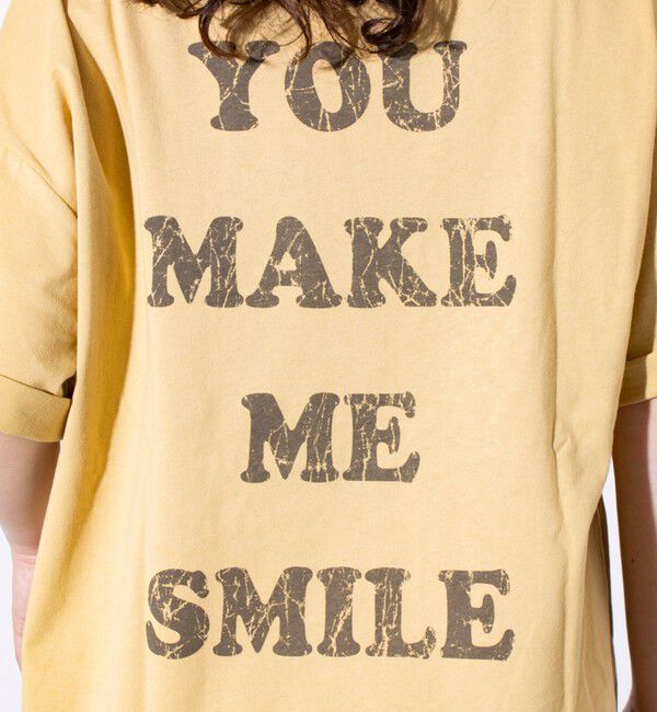 GLOSTER「【Disney】【TOM&JERRY】ピグメント/ラグランスリーブ プリントTシャツ 」|Tシャツ・カットソー|