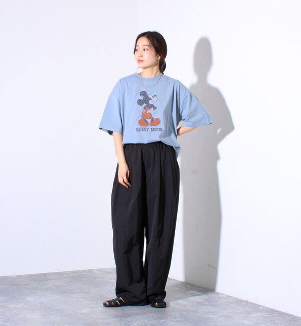 GLOSTER「【Disney】【TOM&JERRY】ピグメント/ラグランスリーブ プリントTシャツ 」|Tシャツ・カットソー|