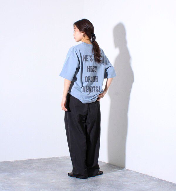 GLOSTER「【Disney】【TOM&JERRY】ピグメント/ラグランスリーブ プリントTシャツ 」|Tシャツ・カットソー|