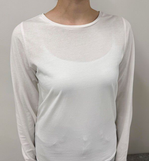 fredy emue「ハイツイストコットンコンパクトロンTシャツ」|Tシャツ・カットソー|