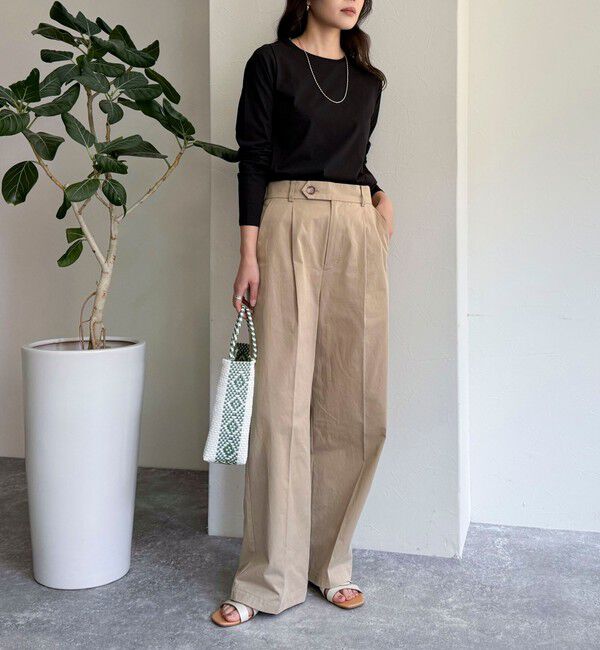 fredy emue「ハイツイストコットンコンパクトロンTシャツ」|Tシャツ・カットソー|