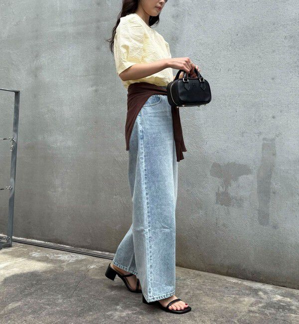 fredy emue「【WEB限定カラーあり】コットンリップルハート刺繍ブラウス」|シャツ・ブラウス|