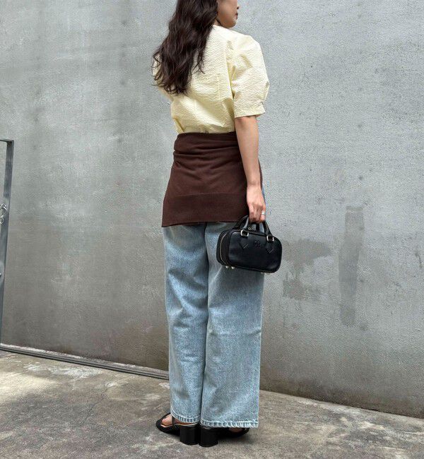 fredy emue「【WEB限定カラーあり】コットンリップルハート刺繍ブラウス」|シャツ・ブラウス|