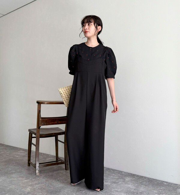 fredy emue「【WEB限定カラーあり】コットンリップルハート刺繍ブラウス」|シャツ・ブラウス|