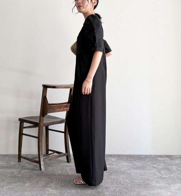 fredy emue「【WEB限定カラーあり】コットンリップルハート刺繍ブラウス」|シャツ・ブラウス|