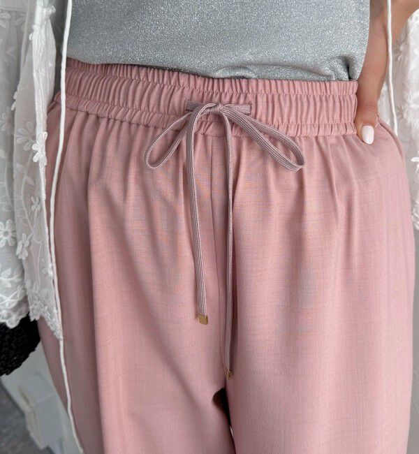 fredy emue「ドライスラブストレートイージーパンツ」|チノ|