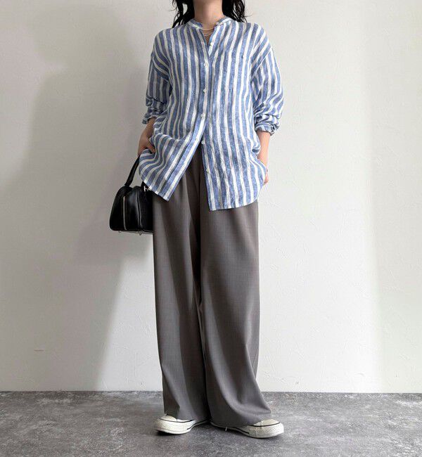 fredy emue「ドライスラブストレートイージーパンツ」|チノ|