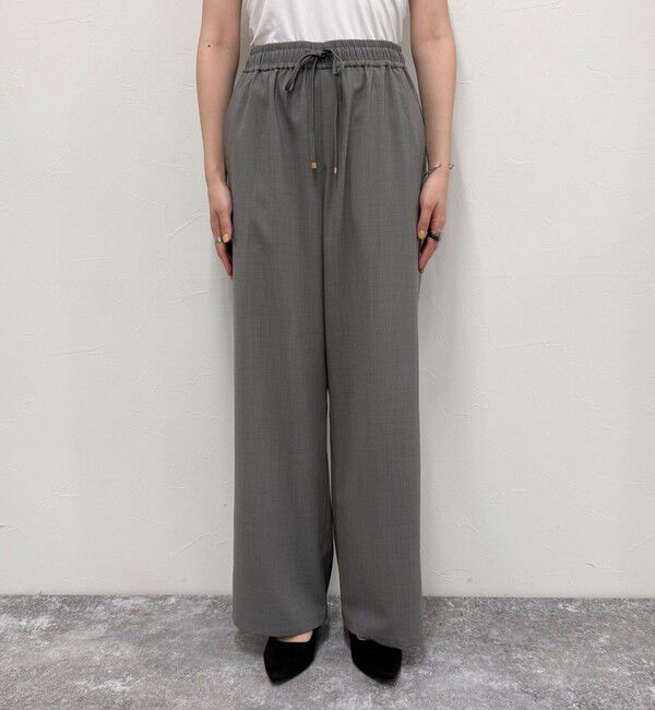 fredy emue「ドライスラブストレートイージーパンツ」|チノ|