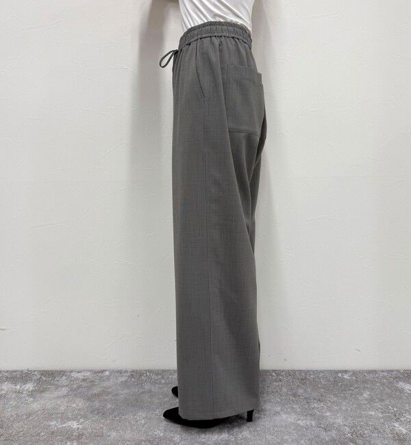 fredy emue「ドライスラブストレートイージーパンツ」|チノ|