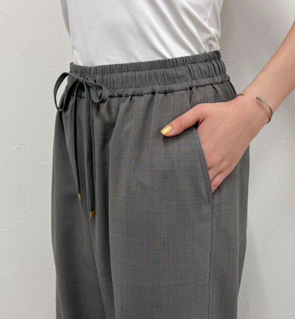 fredy emue「ドライスラブストレートイージーパンツ」|チノ|