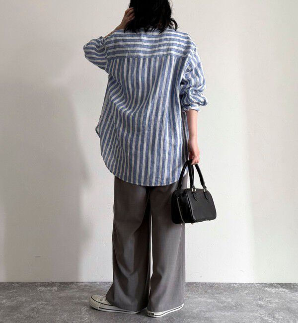 fredy emue「ドライスラブストレートイージーパンツ」|チノ|