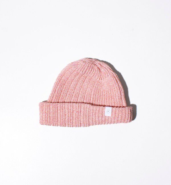 GLOSTER「【halo Commodity/ハロ コモディティー】Huron Watch ワッチ ニット帽」|ニット帽|ピンク