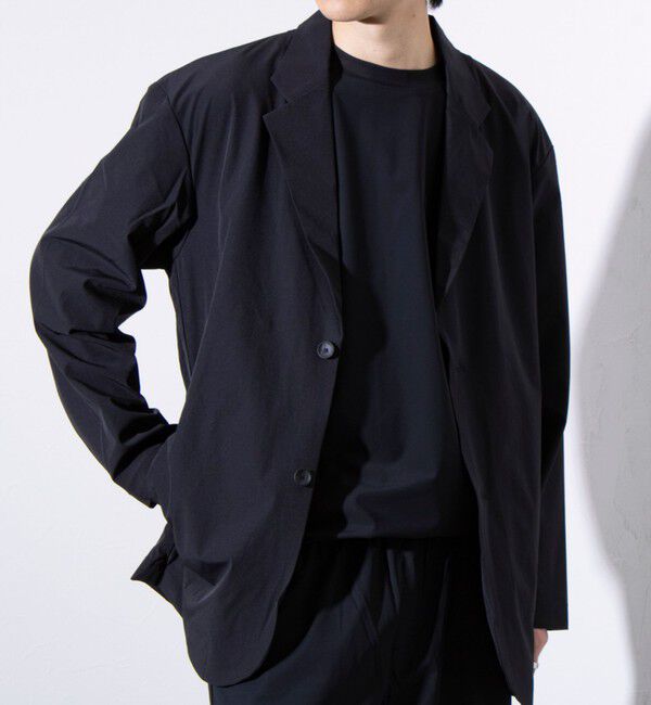 GLOSTER「【GLOSTER/グロスター】N/PU 接触冷感 フレッシュジャケット テーラードジャケット」|テーラードジャケット|