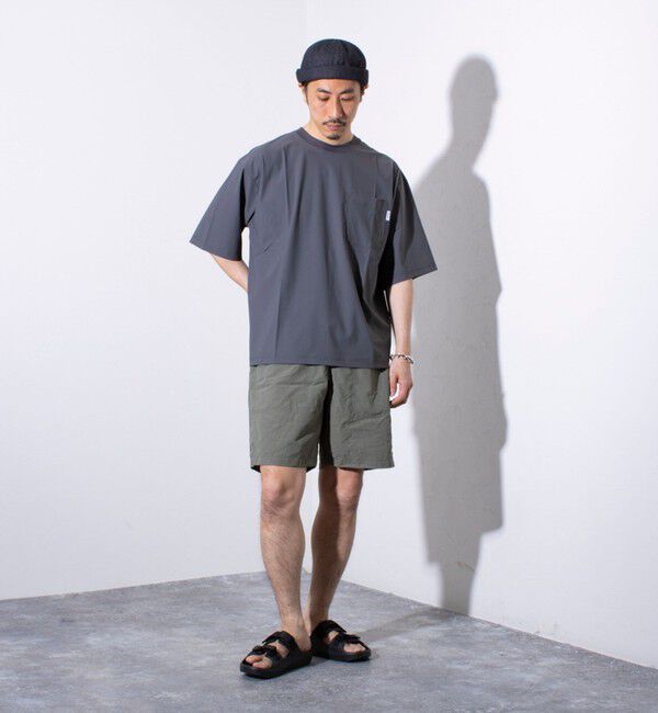 GLOSTER「【GLOSTER/グロスター】N/PU 接触冷感 フレッシュオーバーTシャツ ポケT 」|Tシャツ・カットソー|