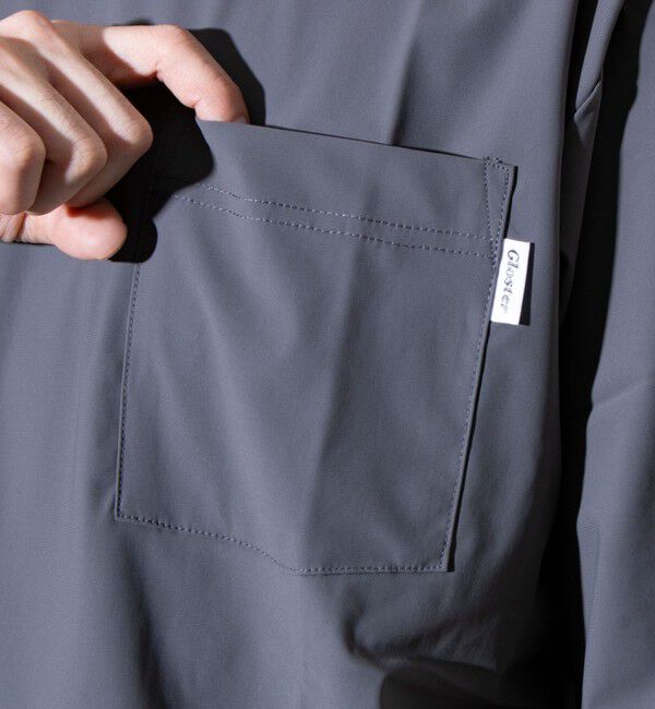 GLOSTER「【GLOSTER/グロスター】N/PU 接触冷感 フレッシュオーバーTシャツ ポケT 」|Tシャツ・カットソー|