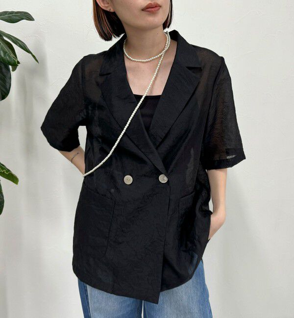 fredy emue「パール／メタルマルチロングネックレス」|ネックレス|