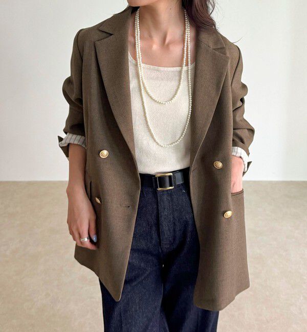 fredy emue「パール／メタルマルチロングネックレス」|ネックレス|