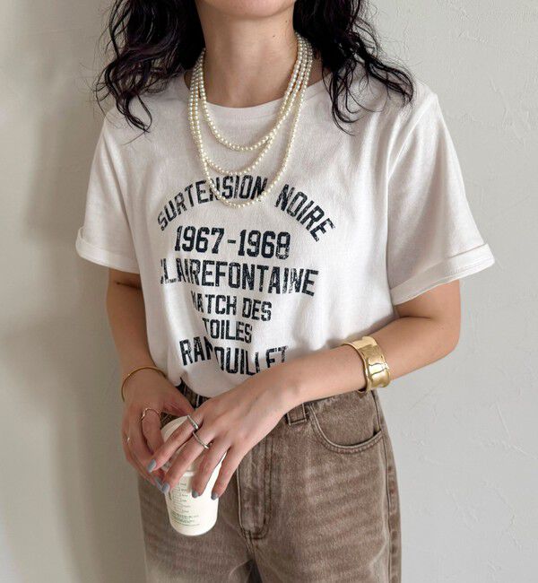 fredy emue「パール／メタルマルチロングネックレス」|ネックレス|