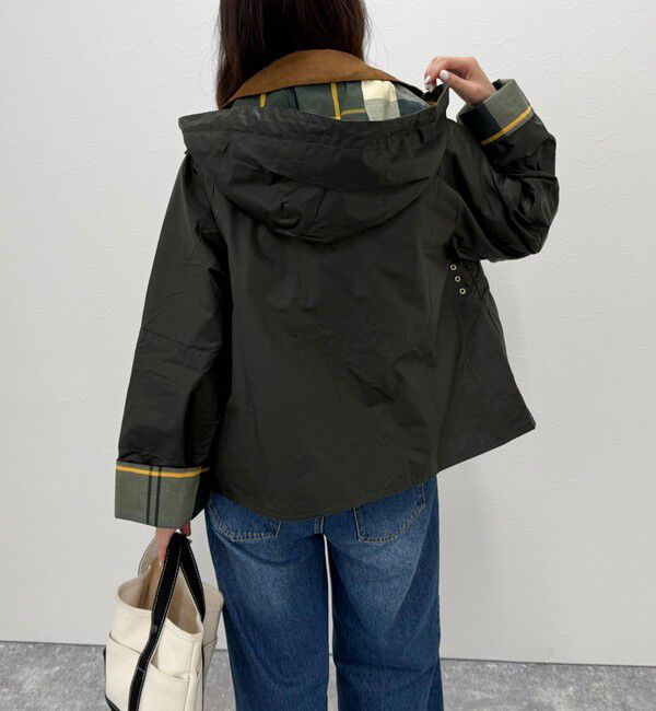 fredy emue「【barbour】erma wax jacket」|テーラードジャケット|