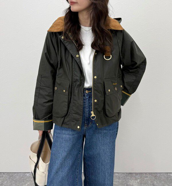 fredy emue「【barbour】erma wax jacket」|テーラードジャケット|