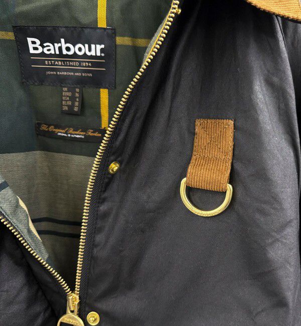 fredy emue「【barbour】erma wax jacket」|テーラードジャケット|