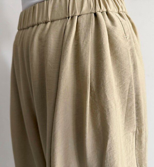 fredy emue「《セットアップ対応》RNギャザーイージーパンツ」|チノ|