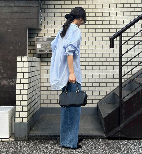 fredy emue「刺繍入りオーバーシャツ」|シャツ・ブラウス|