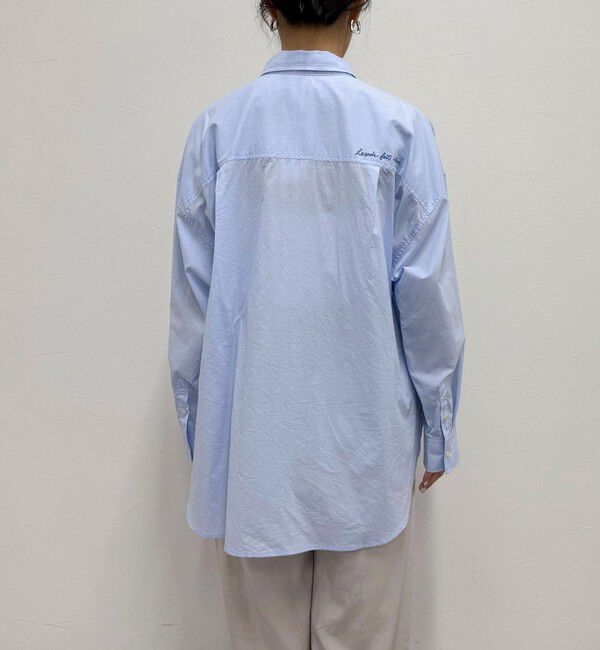 fredy emue「刺繍入りオーバーシャツ」|シャツ・ブラウス|